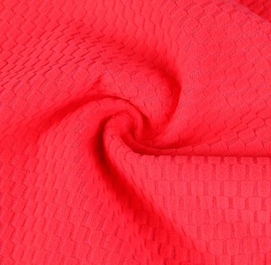 Four-sided elastic fit plaid fleece